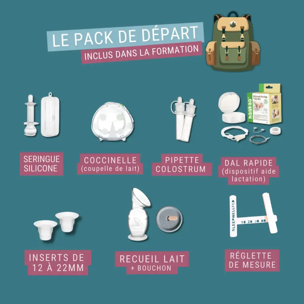 Kit de départ tire-allaitement