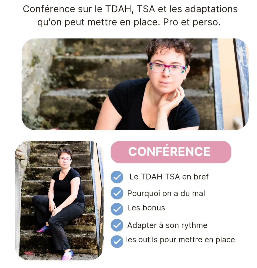 Conférence TDAH TSA pro et perso